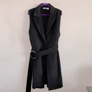 New York & Company Sleeveless Coat